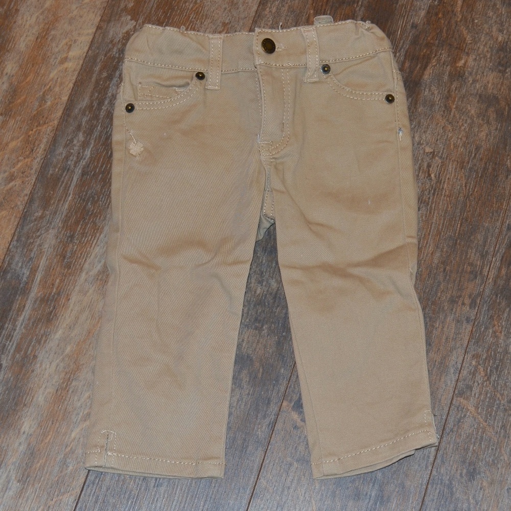 Lucky Kaki Capri Pants